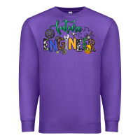Purple future engineer Premium Sweatshirt - NancyCooperArtShop