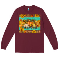 Burgundy Fall sweet fall Long Sleeve Tee - Artiststas