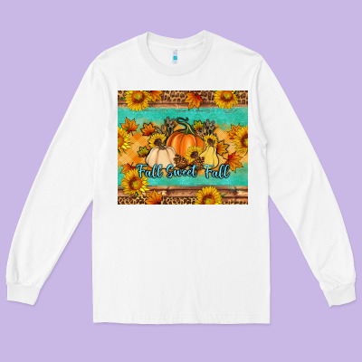 Fall Sweet Fall Long Sleeve Tee Designed By Artiststas
