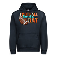 Navy Football kinda day Urban Hoodie - NancyCooperArtShop