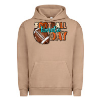 Pigment Burro Football kinda day Urban Hoodie - NancyCooperArtShop