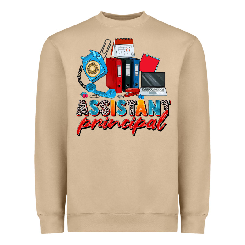 Assistant Principal Heavyweight Sweatshirt by Zillion Design Studio | Teevron
