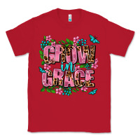 Red grow in grace Classic Tee - AdoDesignShop