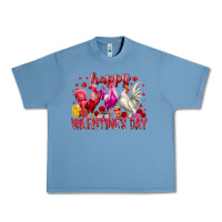 Pebble Blue happy valentines day Urban Heavy Tee - RacoonDesign