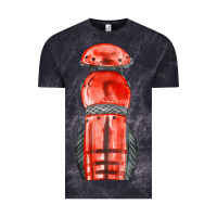 Cloud Black red leg guard fa element Vintage Tee - FaDigitalArtStudio