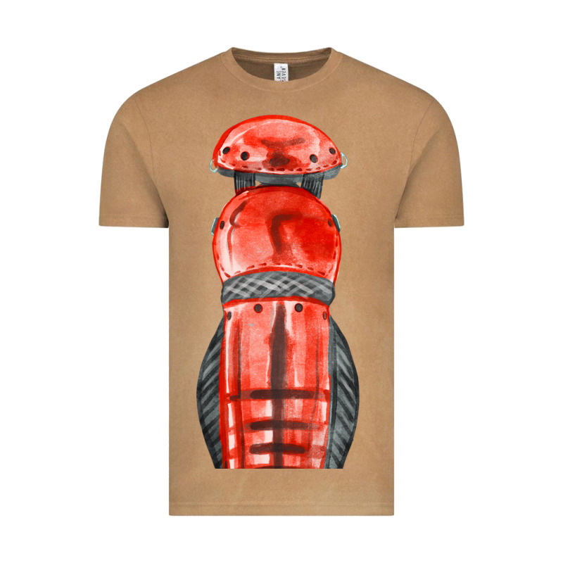 Red Leg Guard Fa Element Vintage Tee by FaDigitalArtStudio | Teevron