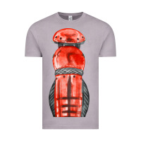 Vintage Zinc red leg guard fa element Vintage Tee - FaDigitalArtStudio