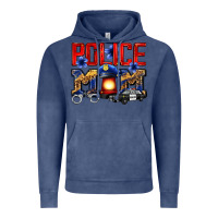 Vintage Denim police mom Vintage Hoodie - Zillion Design Studio