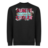 Black auntie like mom only cooler Heavyweight Sweatshirt - Zillion Design Studio