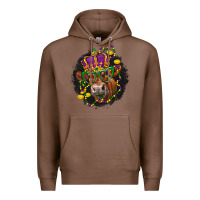 Chestnut Mardi Gras red Angus Premium Hoodie - LillyAllenDesigns