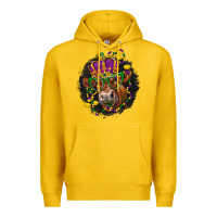 Lemon Mardi Gras red Angus Premium Hoodie - LillyAllenDesigns