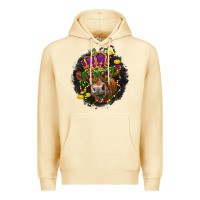 Pina Colada Mardi Gras red Angus Premium Hoodie - LillyAllenDesigns