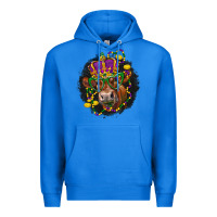 True Royal Mardi Gras red Angus Premium Hoodie - LillyAllenDesigns