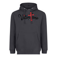 Smoke valentine cross glitter Heavyweight Hoodie - MaliasSmallBusiness