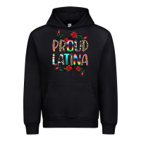Black Proud Latina Urban Hoodie - texasbilliewilder
