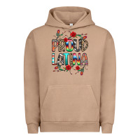 Pigment Burro Proud Latina Urban Hoodie - texasbilliewilder