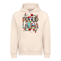 Sandshell Proud Latina Urban Hoodie - texasbilliewilder