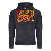 Vintage Black firefighter mom Vintage Hoodie - Zillion Design Studio