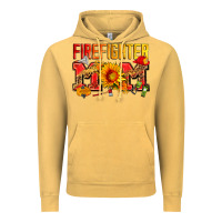 Vintage Mustard firefighter mom Vintage Hoodie - Zillion Design Studio
