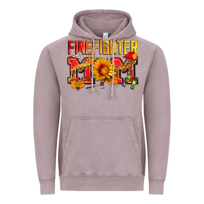 Firefighter Mom Vintage Hoodie by Zillion Design Studio | Teevron