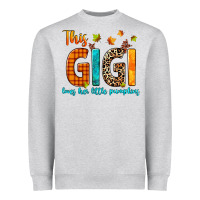 Heather Grey this gigi loves her little pumpkins Heavyweight Sweatshirt - texasbilliewilder