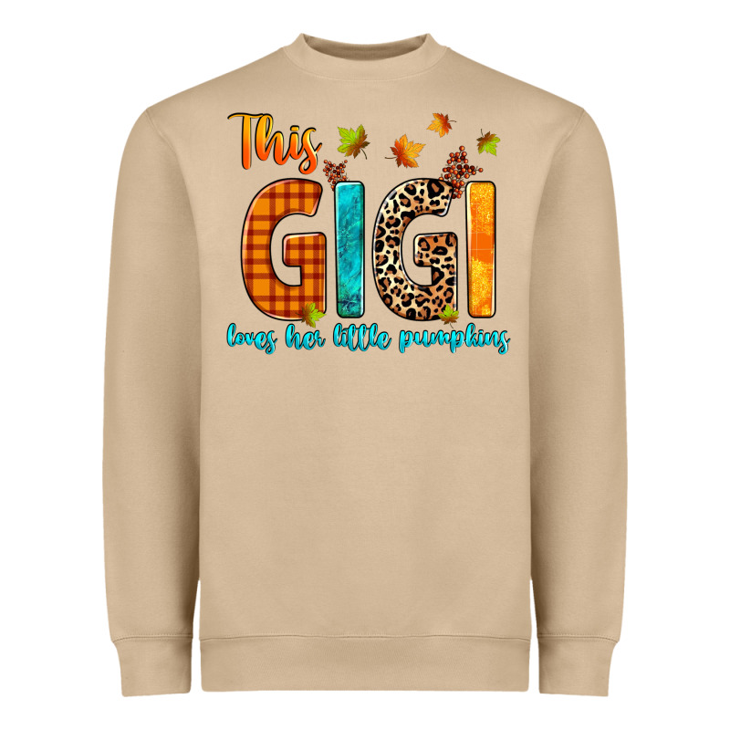 This Gigi Loves Her Little Pumpkins Heavyweight Sweatshirt by texasbilliewilder | Teevron