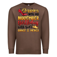Chestnut stepping into my november birthday Premium Sweatshirt - MaliasSmallBusiness