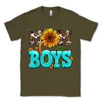 Army Green mom of boys Classic Tee - AdoDesignShop
