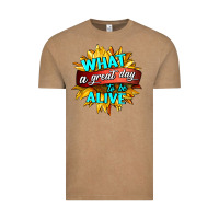 Vintage Coffee what a great day to be alive Vintage Tee - HRA Design Shop