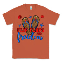 Copper flip flops and freedom Classic Tee - BundleAndBundleShop