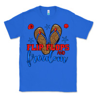 True Royal flip flops and freedom Classic Tee - BundleAndBundleShop