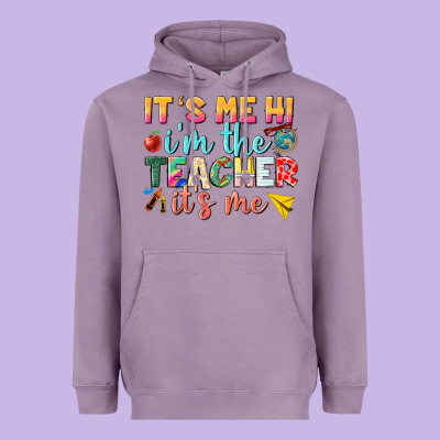 Its Me Hi Im The Teacher Its Me Nca Heavyweight Hoodie Designed By Nancycooperartshop
