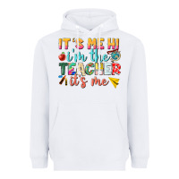 White its me hi im the teacher its me nca Heavyweight Hoodie - NancyCooperArtShop