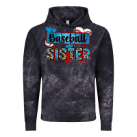 Cloud Black baseball sister with leopard Vintage Hoodie - Zillion Design Studio