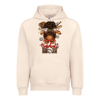Sandshell Baseball Mom Afro Messy Bun Urban Hoodie - texasbilliewilder