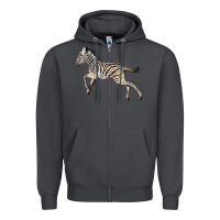 Smoke Baby Zebra Zipper Hoodie - LillyAllenDesigns