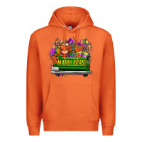 Carrot Mardi Gras truck Premium Hoodie - LillyAllenDesigns