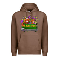 Chestnut Mardi Gras truck Premium Hoodie - LillyAllenDesigns