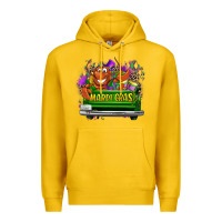 Lemon Mardi Gras truck Premium Hoodie - LillyAllenDesigns
