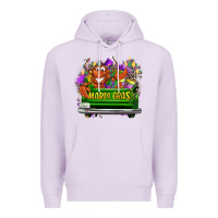 Lilac Mardi Gras truck Premium Hoodie - LillyAllenDesigns