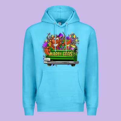 Mardi Gras Truck Premium Hoodie Designed By Lillyallendesigns