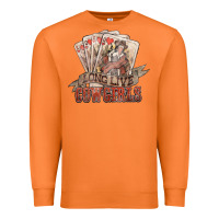 Carrot long live cowgirls cards Premium Sweatshirt - NancyCooperArtShop