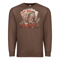 Chestnut long live cowgirls cards Premium Sweatshirt - NancyCooperArtShop