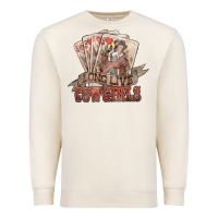 Sandshell long live cowgirls cards Premium Sweatshirt - NancyCooperArtShop