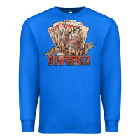 True Royal long live cowgirls cards Premium Sweatshirt - NancyCooperArtShop