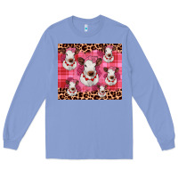 Colony Blue calf valentines tumbler Long Sleeve Tee - JahusDesignShop