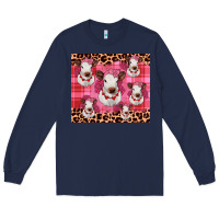 Navy calf valentines tumbler Long Sleeve Tee - JahusDesignShop