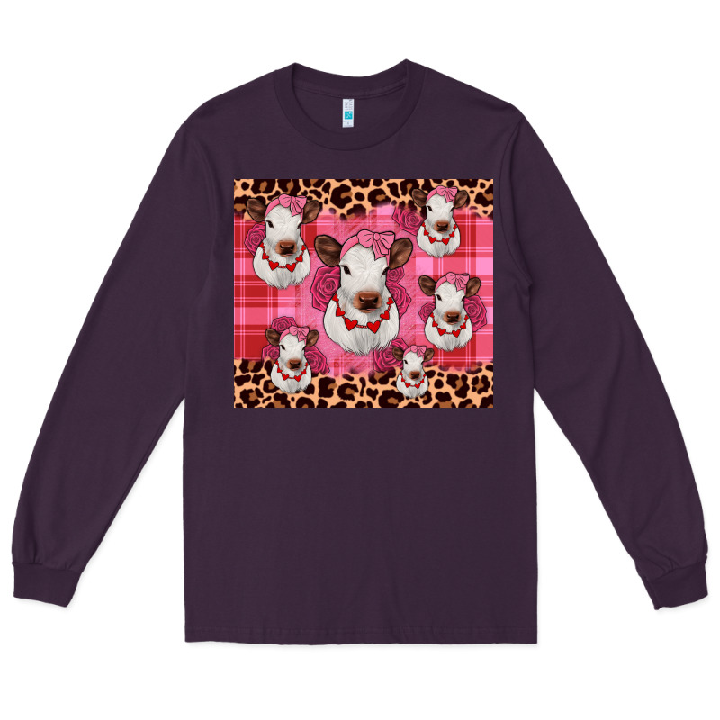 Calf Valentines Tumbler Long Sleeve Tee by JahusDesignShop | Teevron