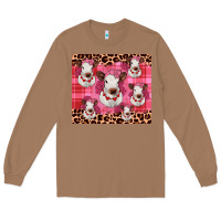 Toasted Coconut calf valentines tumbler Long Sleeve Tee - JahusDesignShop