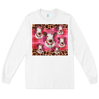 White calf valentines tumbler Long Sleeve Tee - JahusDesignShop